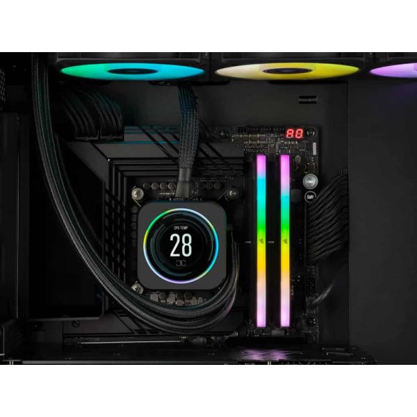 Corsair DDR5 96GB PC 6800 CL40 KIT (2x48GB) VENGEANCE RGB B retail geheugenmodule 4800 MHz (CMH96GX5M2B6800C40)