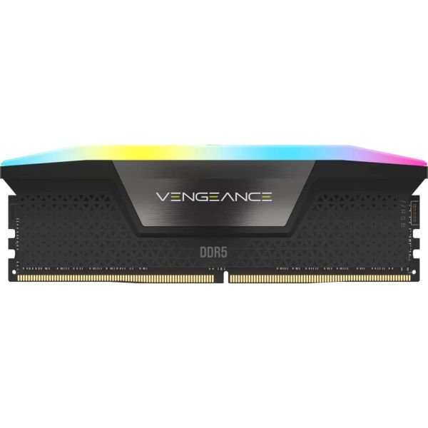 Corsair DDR5 96GB PC 6800 CL40 KIT (2x48GB) VENGEANCE RGB B retail geheugenmodule 4800 MHz (CMH96GX5M2B6800C40)
