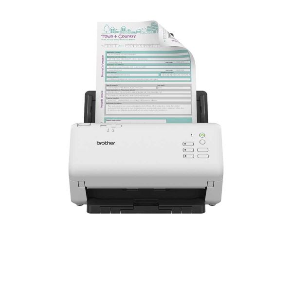 Brother ADS-4300N scanner ADF-scanner 600 x 600 DPI A4 Zwart, Wit (ADS4300NRE1)