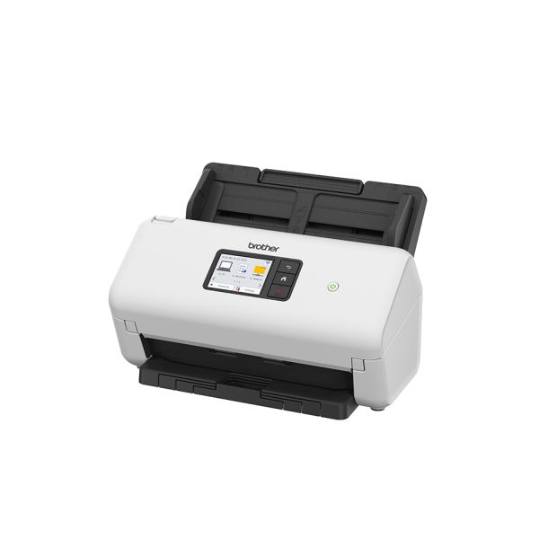 Brother ADS-4500W ADF-scanner 600 x 600 DPI A4 Zwart, Wit (ADS4500WTF1)