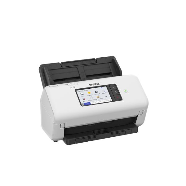 Brother ADS-4700W scanner Scanner met ADF + invoer voor losse vellen 600 x 600 DPI A4 Zwart, Wit (ADS4700WRE1)