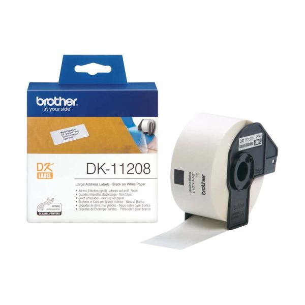 Brother Grote adreslabels papier 38 x 90 mm (DK-11208)