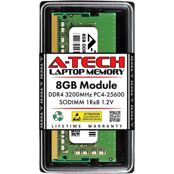 HP DDR4 8GB 3200MHz SODIMM Memory Module (L46598-001)