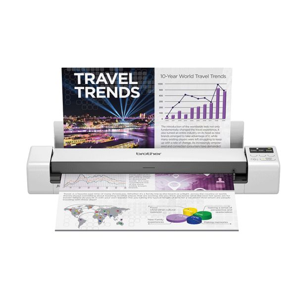 Brother DS-940DW scanner Paginascanner 600 x 600 DPI A4 Zwart, Wit (DS940DWTJ1)