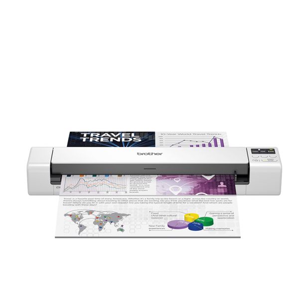 Brother DS-940DW scanner Paginascanner 600 x 600 DPI A4 Zwart, Wit (DS940DWTJ1)