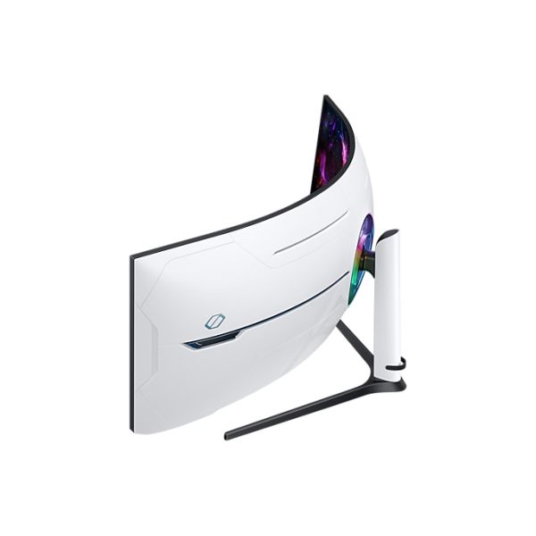 Samsung Odyssey S57CG954NU computer monitor 144,8 cm (57") 7680 x 2160 Pixels 8K Ultra HD QLED Zwart, Wit (LS57CG954NUXEN)