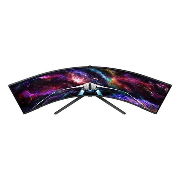 Samsung Odyssey S57CG954NU computer monitor 144,8 cm (57") 7680 x 2160 Pixels 8K Ultra HD QLED Zwart, Wit (LS57CG954NUXEN)