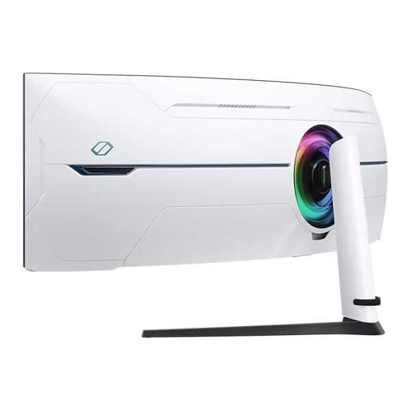Samsung Odyssey S57CG954NU computer monitor 144,8 cm (57") 7680 x 2160 Pixels 8K Ultra HD QLED Zwart, Wit (LS57CG954NUXEN)