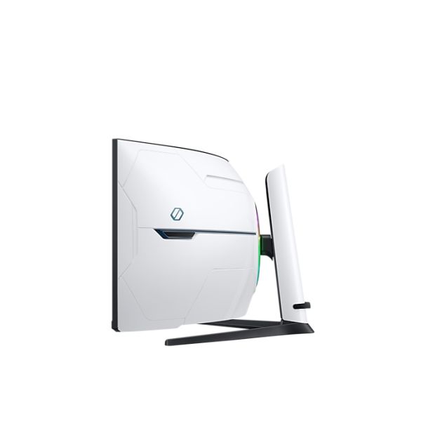 Samsung Odyssey S57CG954NU computer monitor 144,8 cm (57") 7680 x 2160 Pixels 8K Ultra HD QLED Zwart, Wit (LS57CG954NUXEN)