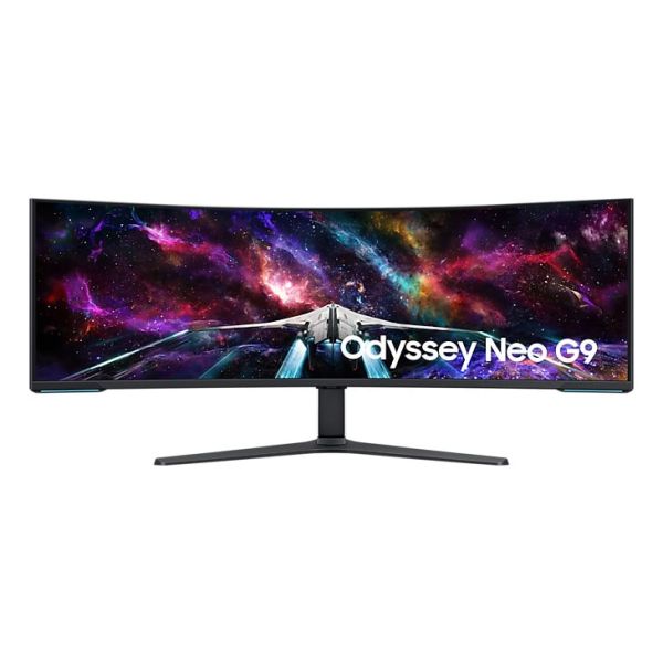 Samsung Odyssey S57CG954NU computer monitor 144,8 cm (57") 7680 x 2160 Pixels 8K Ultra HD QLED Zwart, Wit (LS57CG954NUXEN)