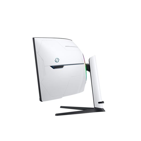 Samsung Odyssey S57CG954NU computer monitor 144,8 cm (57") 7680 x 2160 Pixels 8K Ultra HD QLED Zwart, Wit (LS57CG954NUXEN)