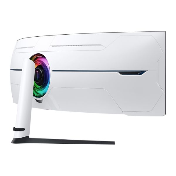 Samsung Odyssey S57CG954NU computer monitor 144,8 cm (57") 7680 x 2160 Pixels 8K Ultra HD QLED Zwart, Wit (LS57CG954NUXEN)