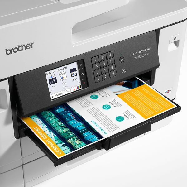 Brother MFC-J5740DW multifunctionele printer Inkjet A3 1200 x 4800 DPI Wifi (MFCJ5740DWRE1) Brother MFC-J5740DW multifunctionele printer Inkjet A3 1200 x 4800 DPI Wifi (MFCJ5740DWRE1)