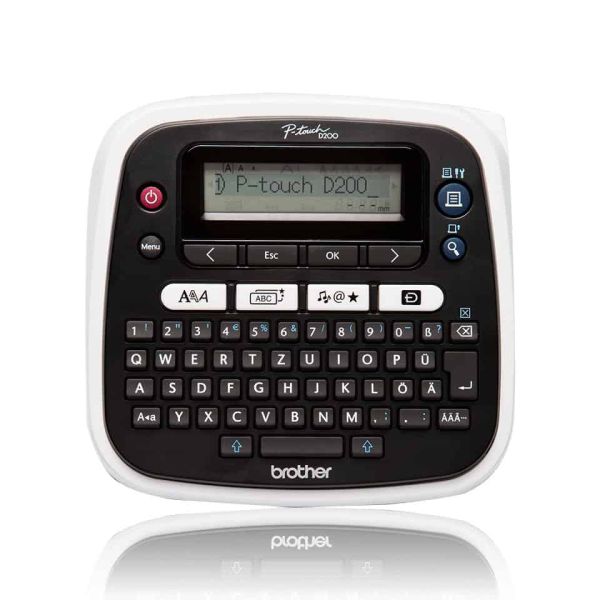 Brother PT-D200 labelprinter Thermo transfer 180 x 180 DPI 20 mm/sec TZe (PTD200CBG1)