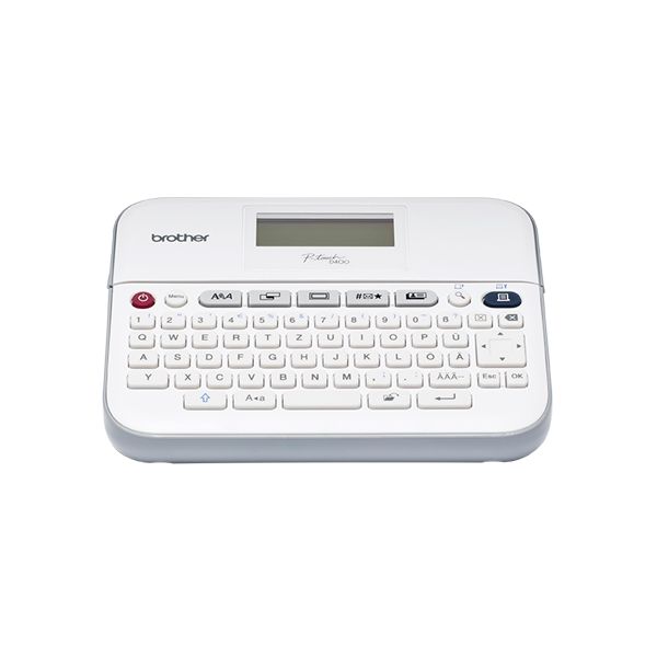 Brother PT-D400VP labelprinter Thermo transfer 180 x 180 DPI 20 mm/sec TZe (PTD400VPZG1) Brother PT-D400VP labelprinter Thermo transfer 180 x 180 DPI 20 mm/sec TZe (PTD400VPZG1)
