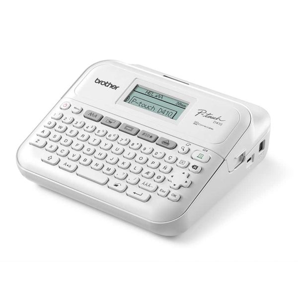Brother PT-D410VP labelprinter ZINK (Zero-Ink) 180 x 180 DPI Bedraad TZe QWERTY (PTD410VPUR1)