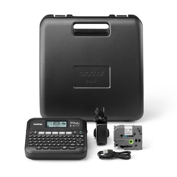 Brother PT-D460BTVPUR1 labelprinter Thermo transfer 180 x 180 DPI Bedraad en draadloos Bluetooth QWERTY (PTD460BTVPUR1)