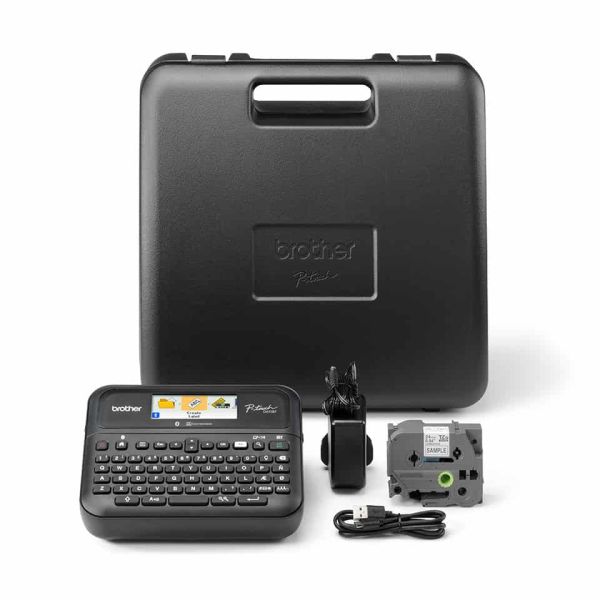 Brother PT-D610BTVP labelprinter Thermo transfer 180 x 360 DPI 30 mm/sec Bedraad en draadloos TZe Bluetooth (PTD610BTVPRG1)