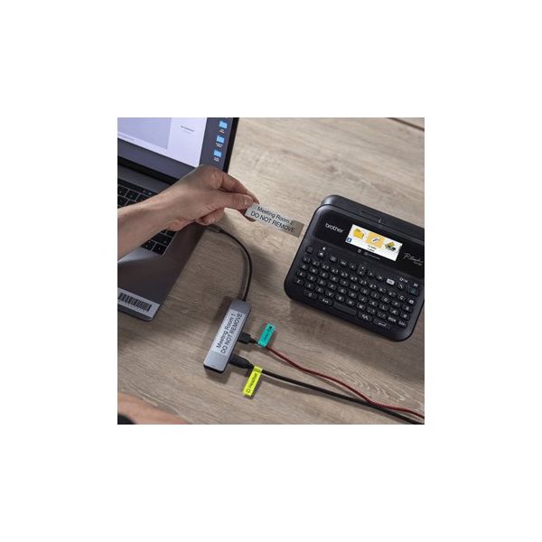 Brother PT-D610BTVP labelprinter Thermo transfer Bedraad en draadloos TZe Bluetooth (PTD610BTVPUR1)