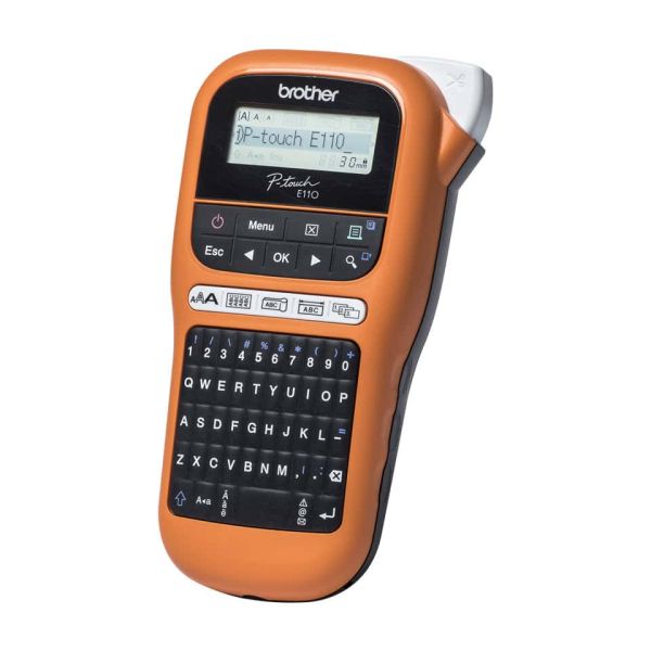 Brother PT-E110VP labelprinter Direct thermisch Kleur 180 x 180 DPI 20 mm/sec TZe QWERTY (PTE110VPZG1)