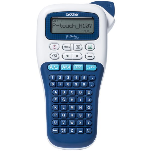 Brother PT-H107B labelprinter Thermo transfer 180 x 180 DPI 20 mm/sec TZe ABC (PTH107BRE1) Brother PT-H107B labelprinter Thermo transfer 180 x 180 DPI 20 mm/sec TZe ABC (PTH107BRE1)