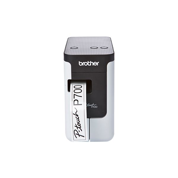 Brother PT-P700 labelprinter 180 x 180 DPI 30 mm/sec Bedraad TZe (PTP700ZG1) Brother PT-P700 labelprinter 180 x 180 DPI 30 mm/sec Bedraad TZe (PTP700ZG1)