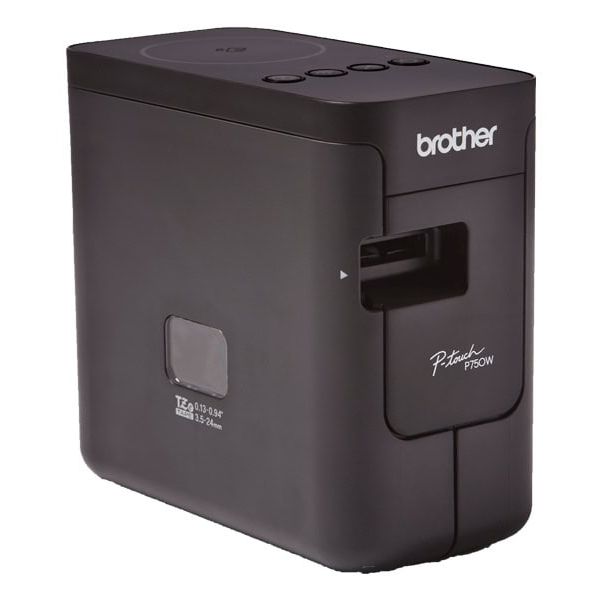 Brother PT-P750W labelprinter 180 x 180 DPI 30 mm/sec Bedraad en draadloos HSE/TZe Wifi (PTP750WZG1) Brother PT-P750W labelprinter 180 x 180 DPI 30 mm/sec Bedraad en draadloos HSE/TZe Wifi