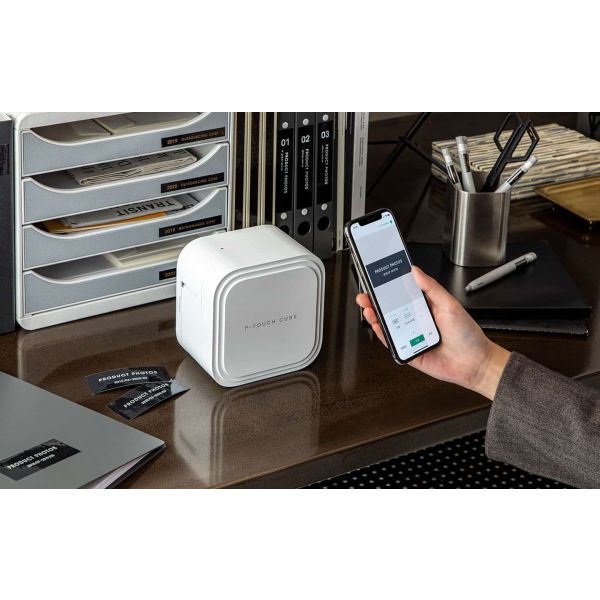 Brother PT-P910BT labelprinter Thermo transfer 360 x 360 DPI Bedraad en draadloos TZe Bluetooth (PTP910BTZ1)