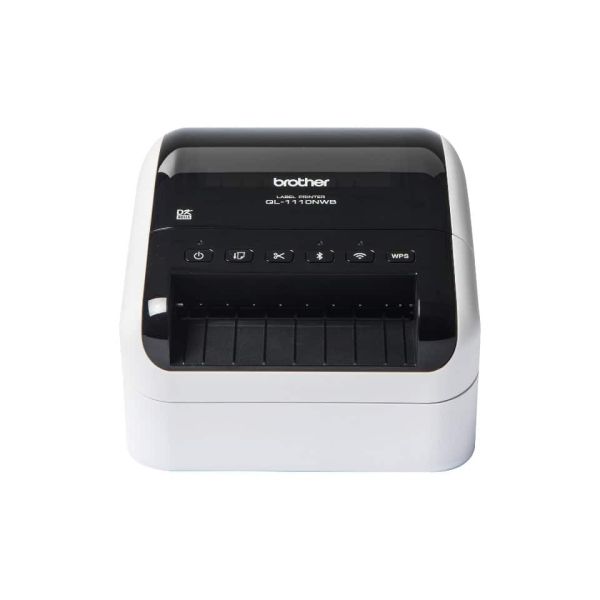 Brother QL-1110NWBC labelprinter Direct thermisch 300 x 300 DPI 110 mm/sec Bedraad en draadloos DK Wifi Bluetooth (QL1110NWBCUA1)