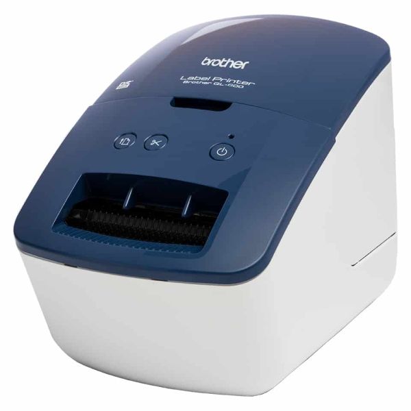 Brother QL-600B labelprinter Direct thermisch 300 x 600 DPI 71 mm/sec Bedraad DK (QL600BXX1) Brother QL-600B labelprinter Direct thermisch 300 x 600 DPI 71 mm/sec Bedraad DK (QL600BXX1)