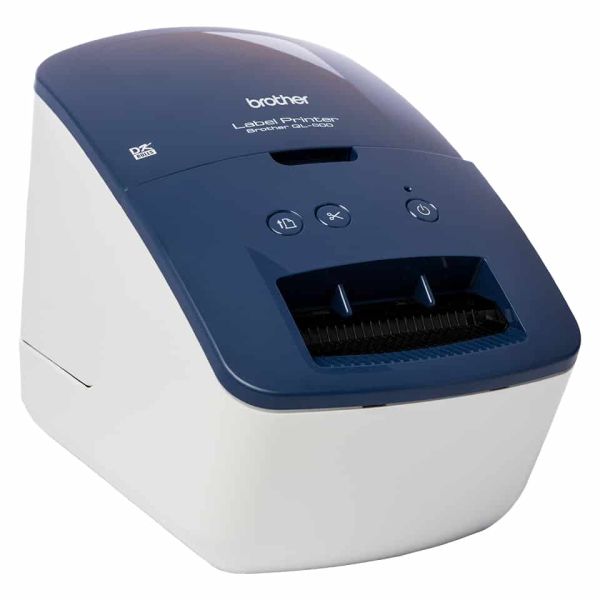 Brother QL-600B labelprinter Direct thermisch 300 x 600 DPI 71 mm/sec Bedraad DK (QL600BXX1)