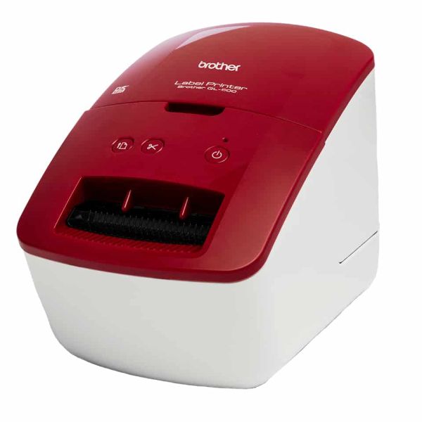 Brother QL-600R labelprinter Direct thermisch 300 x 600 DPI 71 mm/sec Bedraad DK (QL600RXX1)