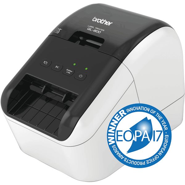 Brother QL-800 labelprinter Direct thermisch Kleur 300 x 600 DPI 148 mm/sec Bedraad DK (QL800ZG1) 9/11 Brother QL-800 labelprinter Direct thermisch Kleur 300 x 600 DPI 148 mm/sec Bedraad DK (QL800ZG1)