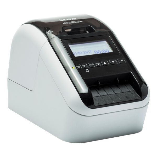 Brother QL-820NWBC labelprinter Direct thermisch Kleur 300 x 300 DPI 176 mm/sec Bedraad en draadloos Ethernet LAN DK Wifi Bluetooth (QL820NWBCZG1)