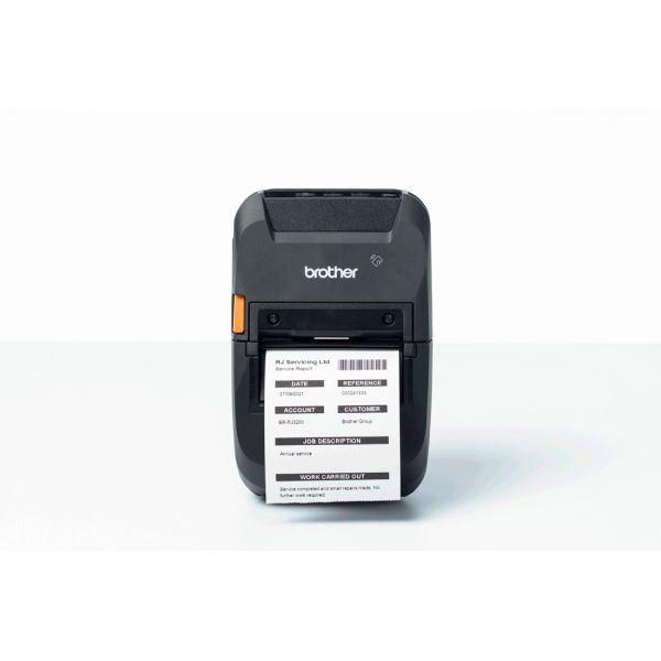 Brother RJ3230BL labelprinter Direct thermisch 203 x 203 DPI 127 mm/sec Draadloos Wifi Bluetooth (RJ3230BLZ1)