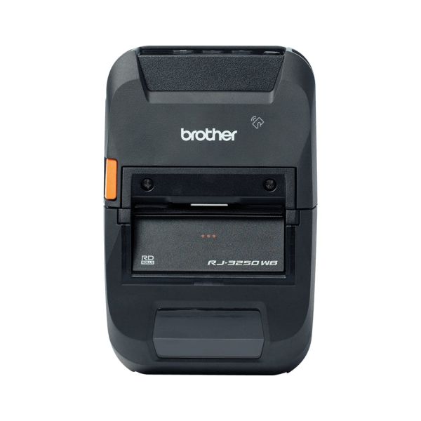 Brother RJ-3250WBL labelprinter Direct thermisch 203 x 203 DPI 127 mm/sec Draadloos Ethernet LAN Wifi Bluetooth (RJ3250WBLZ1)
