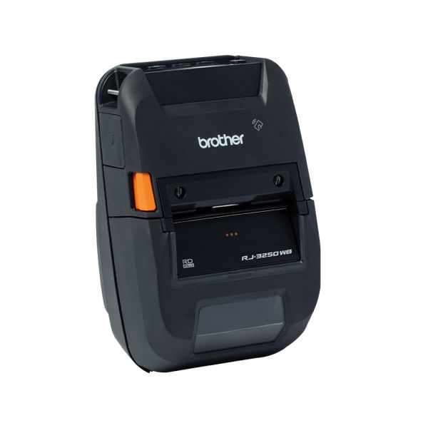 Brother RJ3250WBL labelprinter Direct thermisch 203 x 203 DPI 127 mm/sec Draadloos Ethernet LAN Wifi Bluetooth (RJ3250WBLZ1)