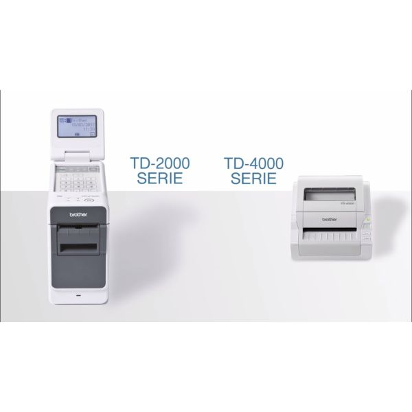 Brother TD-2120N labelprinter Direct thermisch 203 x 203 DPI 152,4 mm/sec Bedraad Ethernet LAN (TD2120NXX1)