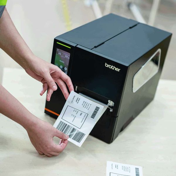 Brother TJ-4120TN labelprinter Direct thermisch/Thermische overdracht 300 x 300 DPI 178 mm/sec Ethernet LAN (TJ4120TNZ1)