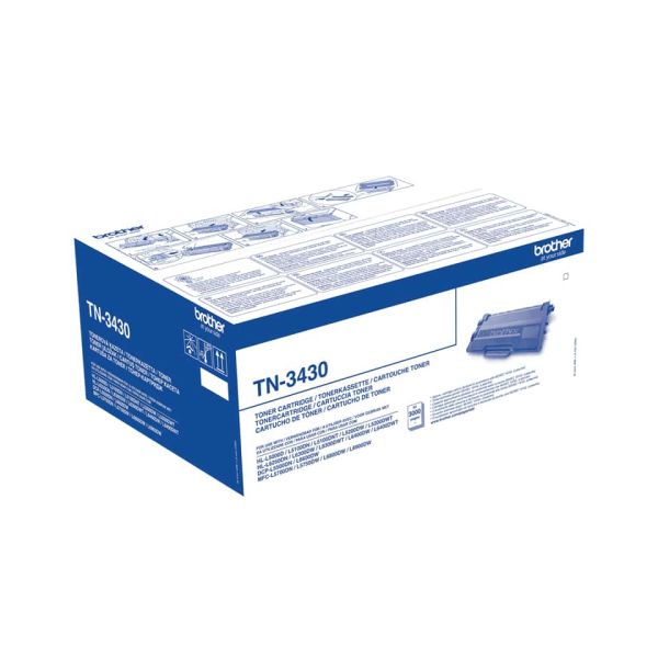 Brother Tonercartridge (circa 3.000 pagina's A4 conform ISO/IEC 19752) (TN3430)