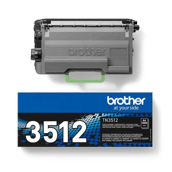 Brother TN-3512 tonercartridge 1 stuk(s) Origineel Zwart (TN3512)