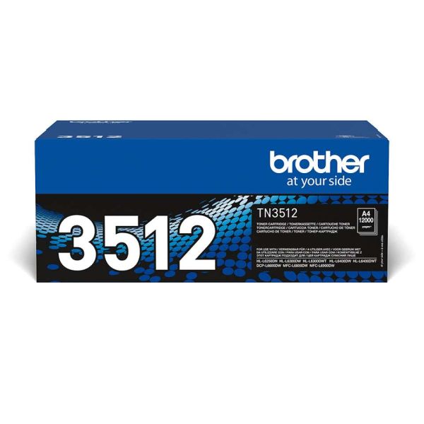 Brother TN-3512 tonercartridge 1 stuk(s) Origineel Zwart (TN3512) Brother TN-3512 tonercartridge 1 stuk(s) Origineel Zwart (TN3512)