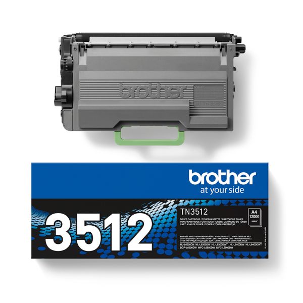 Brother TN-3512 tonercartridge 1 stuk(s) Origineel Zwart (TN3512) 4/8 Brother TN-3512 tonercartridge 1 stuk(s) Origineel Zwart (TN3512)