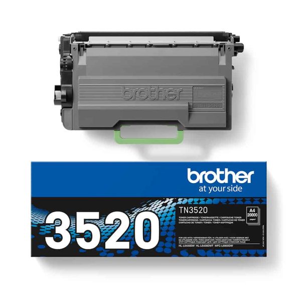 Brother Tonercartridge (circa 20.000 pagina's A4 conform ISO/IEC 19752) (TN3520) Brother Tonercartridge (circa 20.000 pagina's A4 conform ISO/IEC 19752) (TN3520)