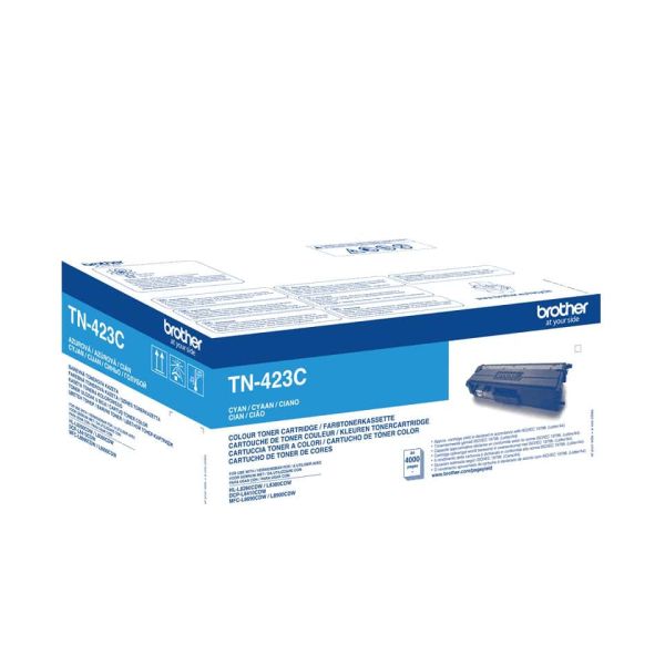 Brother TN-423C tonercartridge 1 stuk(s) Origineel Cyaan (TN423C)