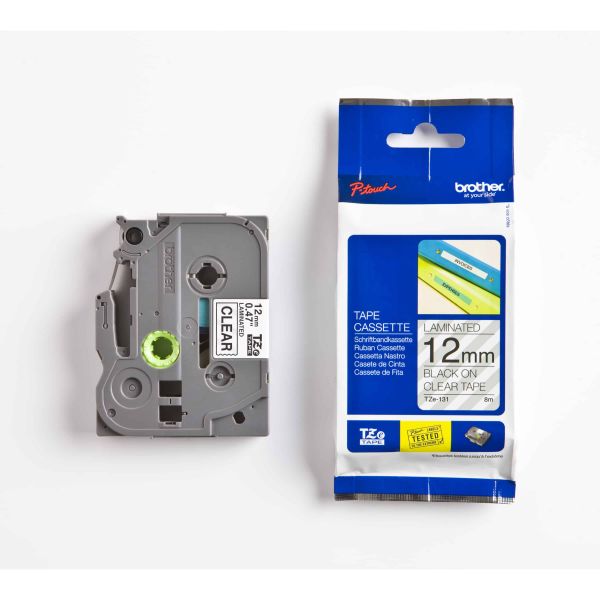 Brother TZe231 labelprinter-tape Zwart op wit TZe (TZE231)