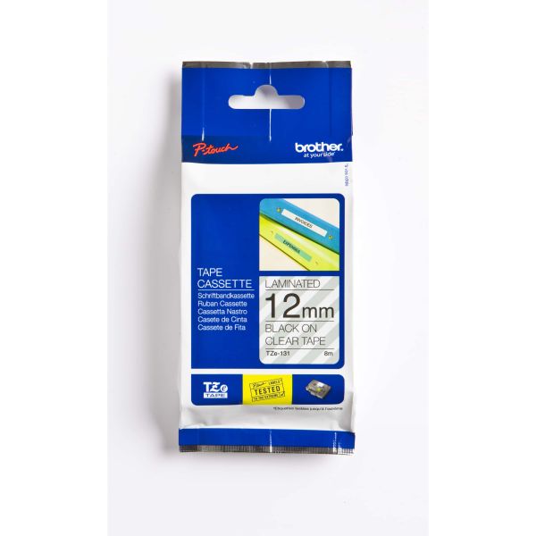 Brother TZe231 labelprinter-tape Zwart op wit TZe (TZE231)