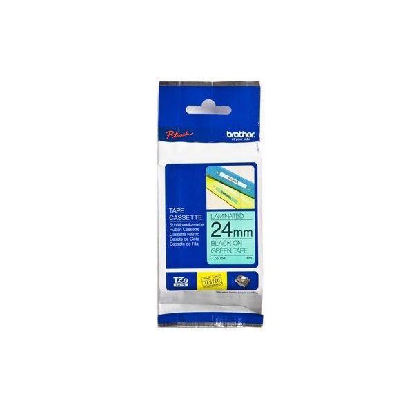 Brother Tape gelamineerd 24mm (TZE751) Brother Tape gelamineerd 24mm (TZE751)