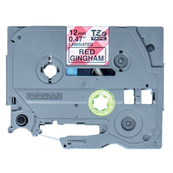 Brother TZE-MPRG31 labelprinter-tape Zwart op rood (TZEMPRG31)