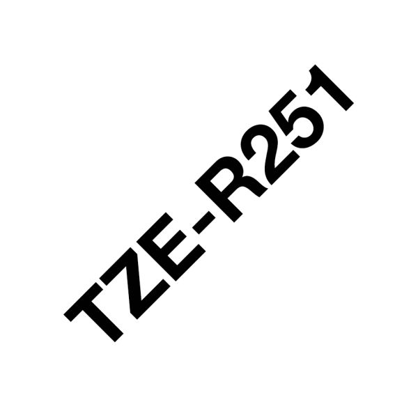 Brother TZE-R251 printerlint Zwart (TZER251)